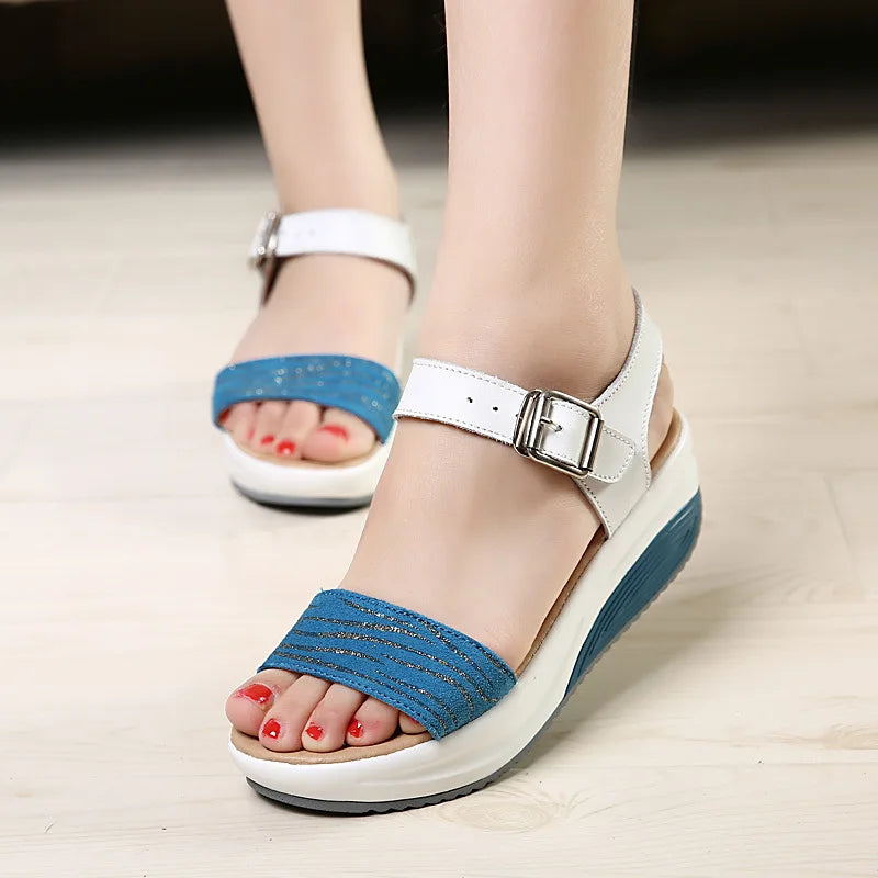 KADIN YAZ TARZ SANDALET 282