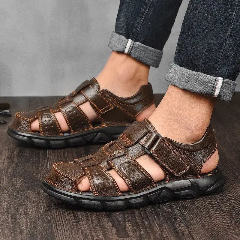 ERKEK TARZ YAZ SANDALET 327